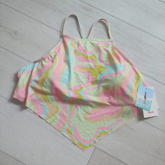 ROXY NEW Tropics Hype Crop Bikini Top - Picture 5 of 13